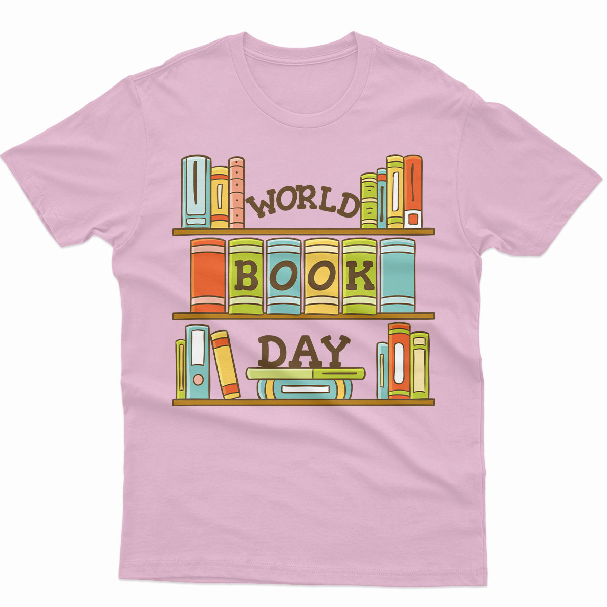 World Book Day T-Shirt Study Lovers Novel Reading Book School Gift Tee ...